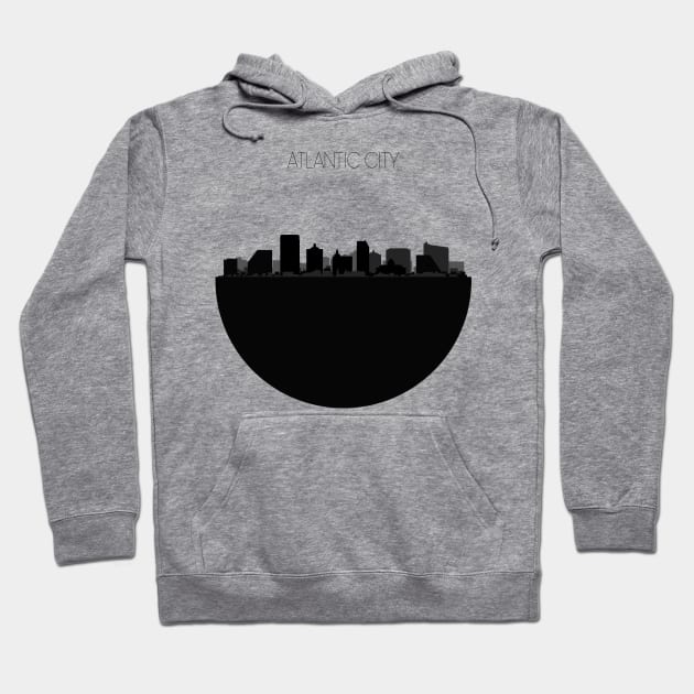 Atlantic City Skyline Hoodie by inspirowl